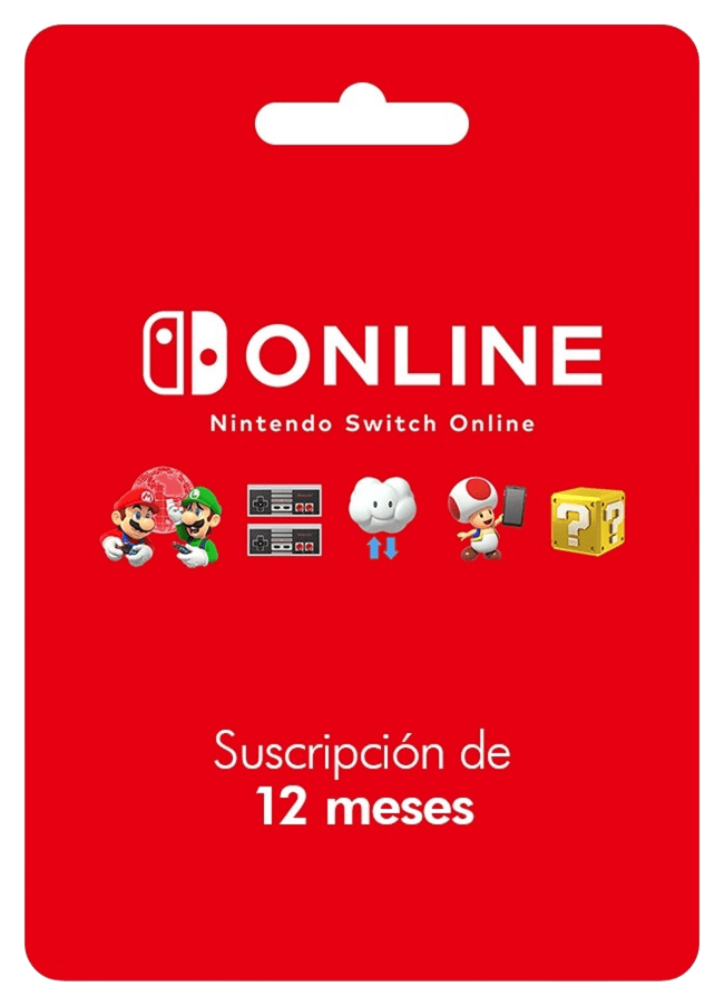 Nintendo Switch online 12 meses