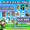 4 JUEGOS A ELECCION + 5 JUEGOS SORPRESA DE REGALO