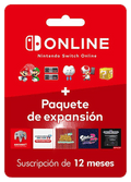 Nintendo Switch Online + Expansion Pass 12 Meses